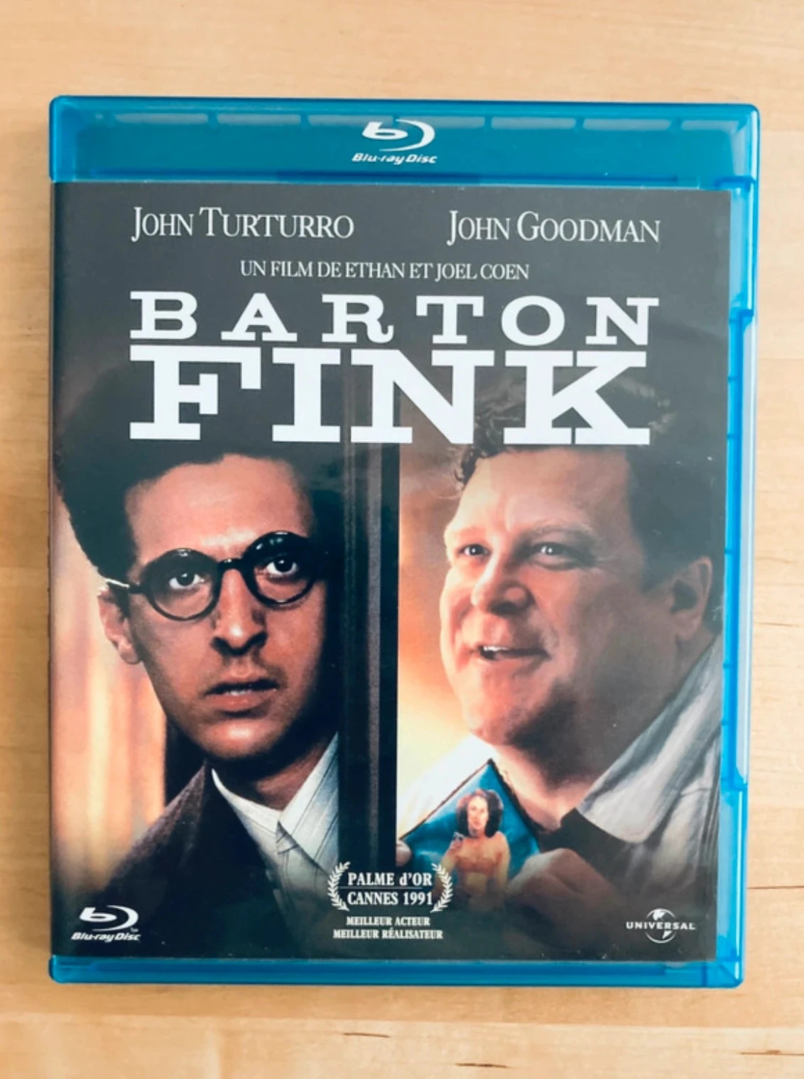 Blu-ray Barton Fink des frères Coen.